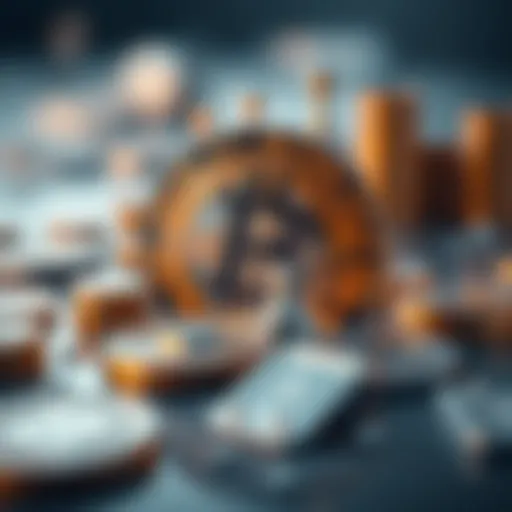 Conceptual representation of liquidation in finance