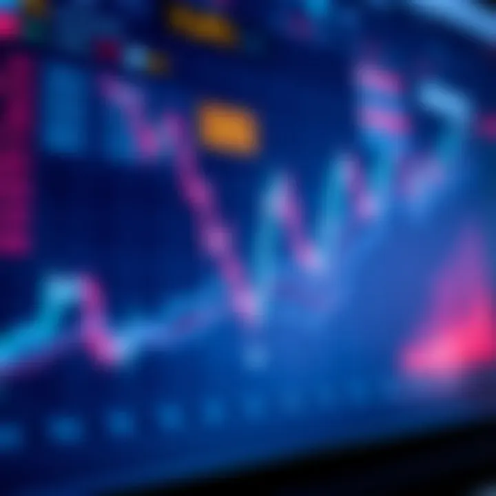 Chart illustrating market trends in cryptocurrency