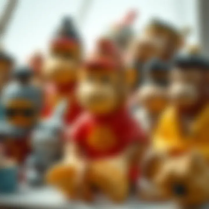 A collage of various NFTs from the Mutant Ape Yacht Club collection