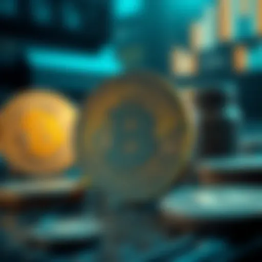 Understanding the Meme Coin Concept A visual representation of a meme coin concept with digital elements