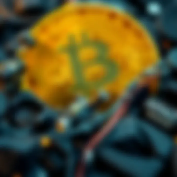 The Functionality of Mining Pools in Bitcoin Infographic on the role of mining pools in Bitcoin