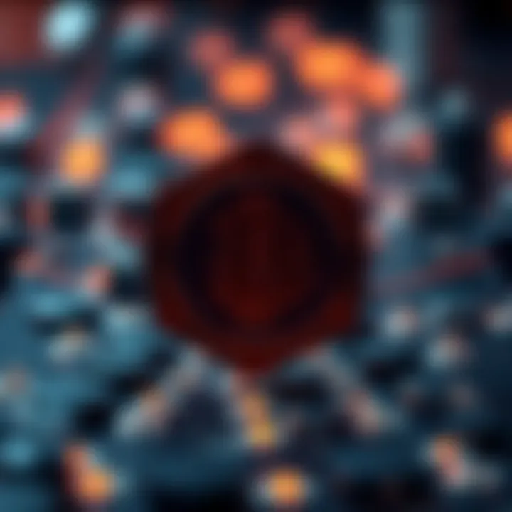 Blockchain Impact on Investments A visual diagram illustrating blockchain technology's impact on investment opportunities.