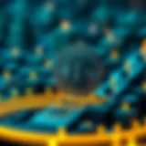 Exploring the Digital Ecosystem of Pi Coin Conceptual representation of Pi Coin in a digital ecosystem