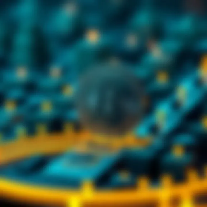 Exploring the Digital Ecosystem of Pi Coin Conceptual representation of Pi Coin in a digital ecosystem