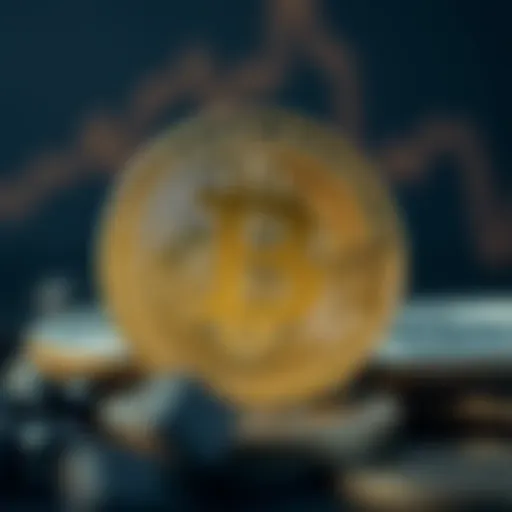 Symbolic representation of Pi cryptocurrency and blockchain technology