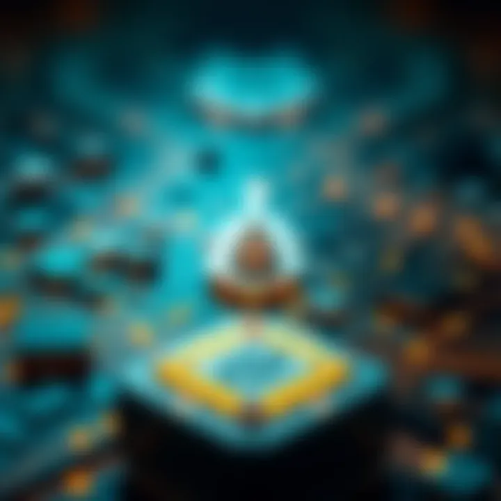 Blockchain and PT Pricing Strategies Infographic connecting blockchain technology and PT pricing strategies