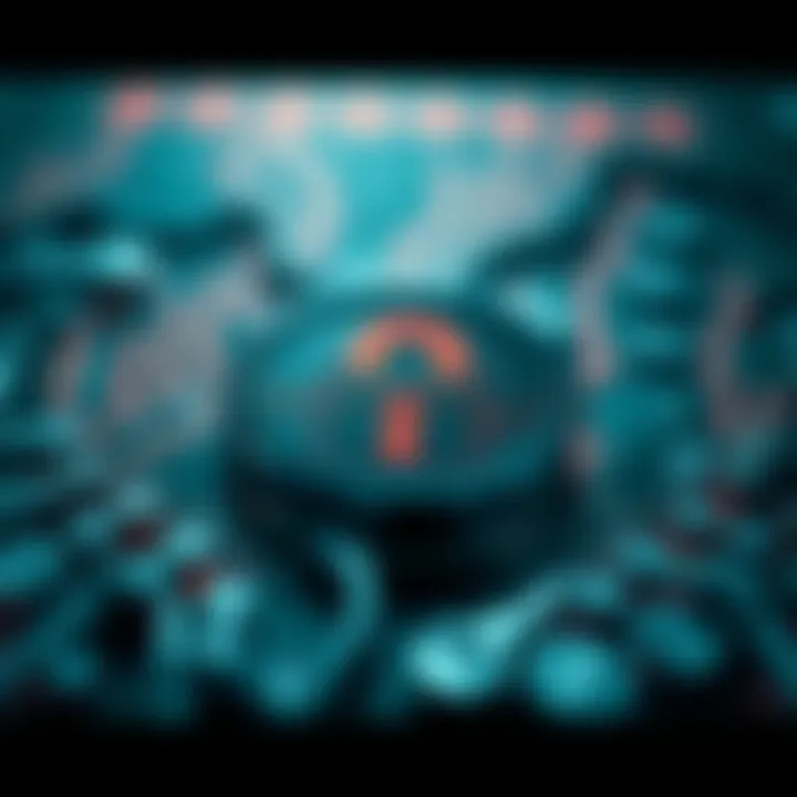 Understanding Ransomware Encryption Conceptual illustration of ransomware encryption