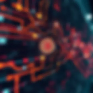 Visual representation of real-time data transfer