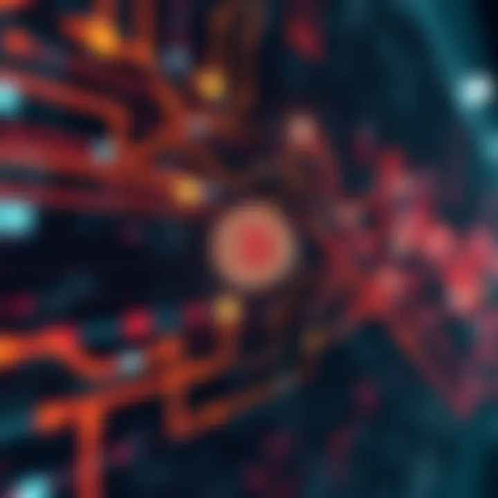 Visual representation of real-time data transfer