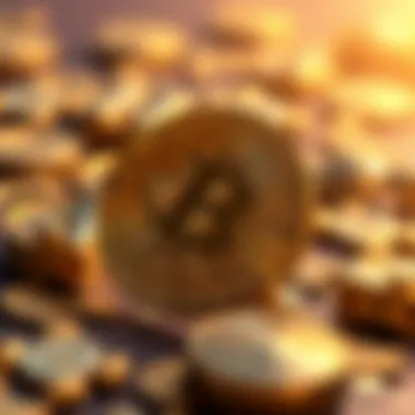 Blockchain and REEF USDT Synergy Visual illustration of blockchain technology integration with REEF USDT