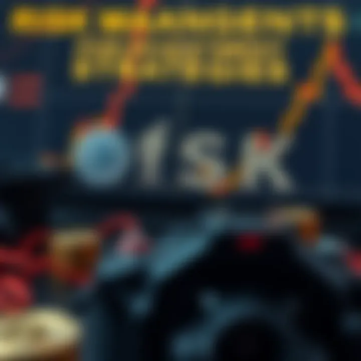 Infographic showing risk management strategies for investments