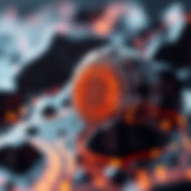 A visual representation of Solana blockchain technology