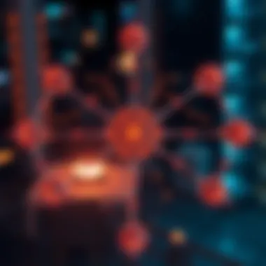 Star Network Topology Illustration of a star network topology connecting various devices