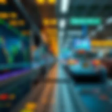 Visual representation of market trends discussed on StockTwits