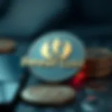 Representation of Sweatcoin logo with digital currency theme