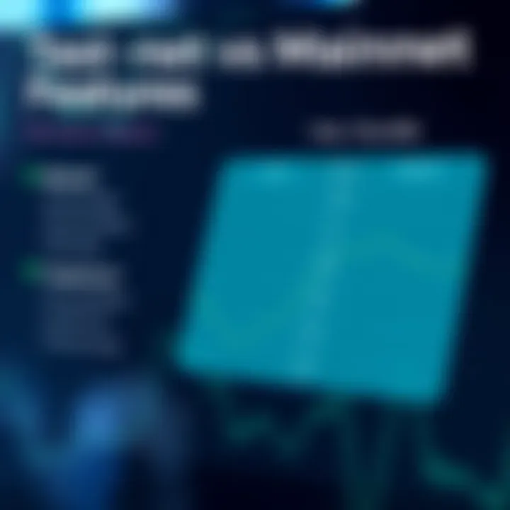 Testnet vs Mainnet Features Comparison chart of testnet and mainnet features