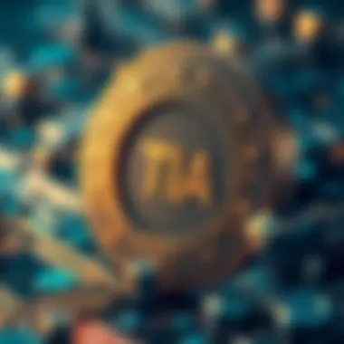 Blockchain Technology Architecture of TIA Coin Illustration of TIA Coin blockchain technology architecture