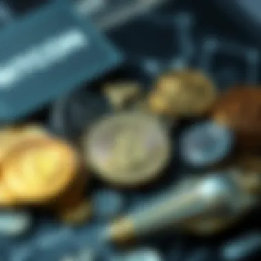 Depiction of different types of cryptocurrency wallets