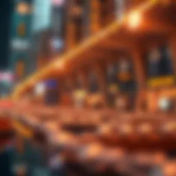 Visual representation of Wanchain's blockchain connectivity