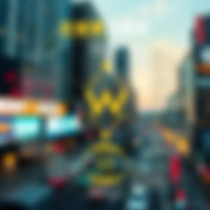 Wanchain's Role in the Blockchain Ecosystem Infographic on Wanchain's ecosystem roles and advantages