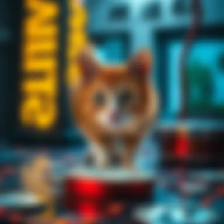 Wiki Cat Coin Ecosystem A visual representation of the blockchain ecosystem involving Wiki Cat Coin