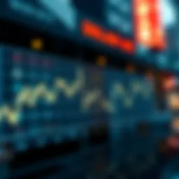 Graph showing the fluctuation of the exchange rate between Won and Dollar over time