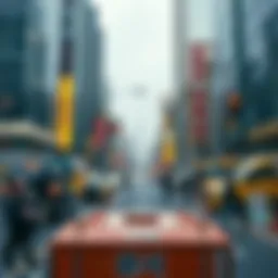 A visual representation of Worldcoin's technology integration in South Korea.