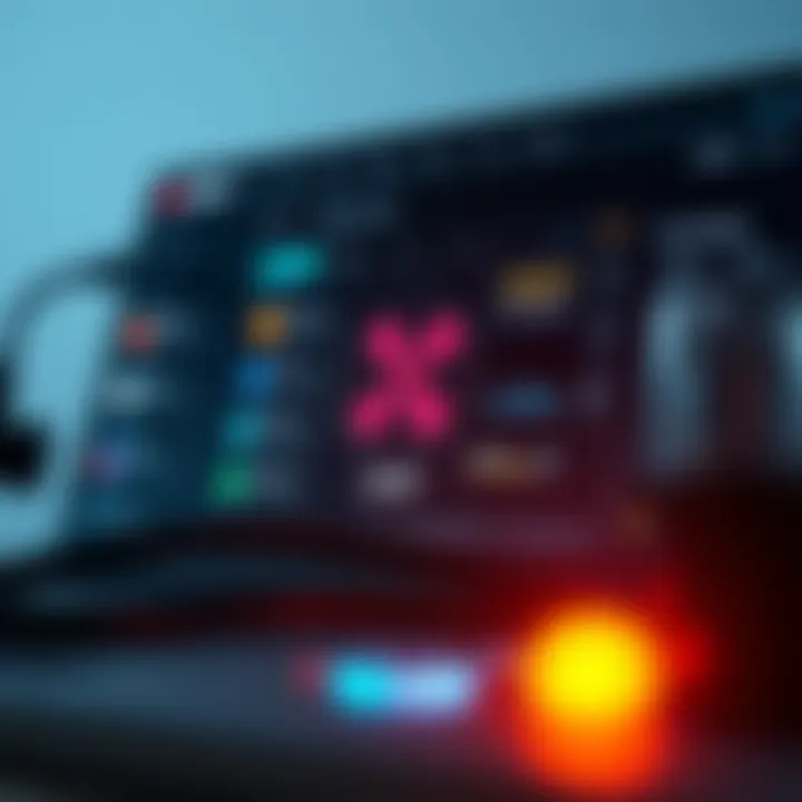 XRP Toolkit User Interface Visual representation of XRP Toolkit interface