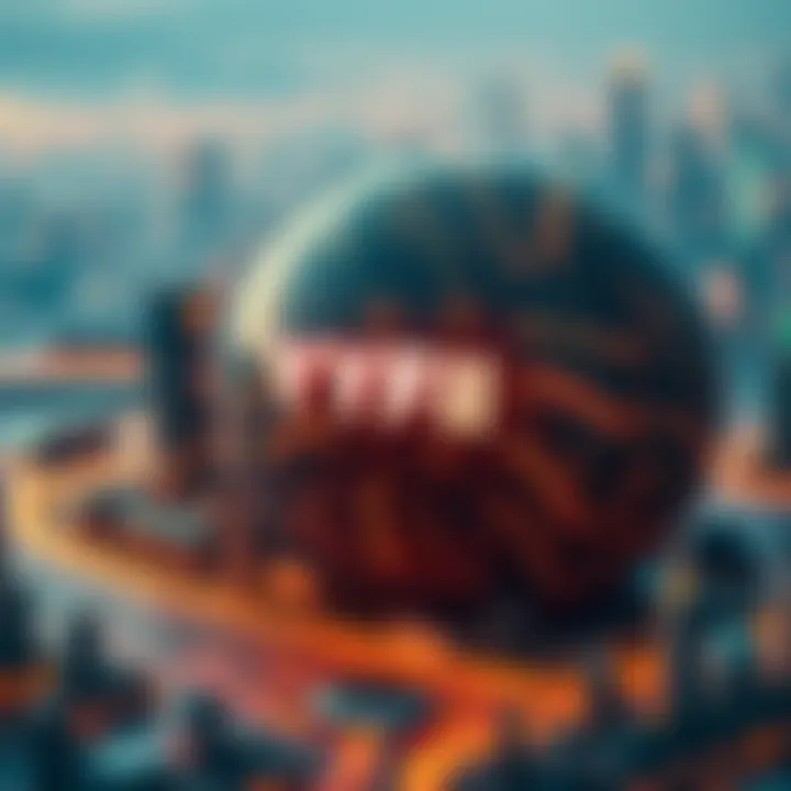 Representation of decentralized finance ecosystem