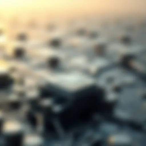 Conceptual representation of zero knowledge proof in blockchain technology